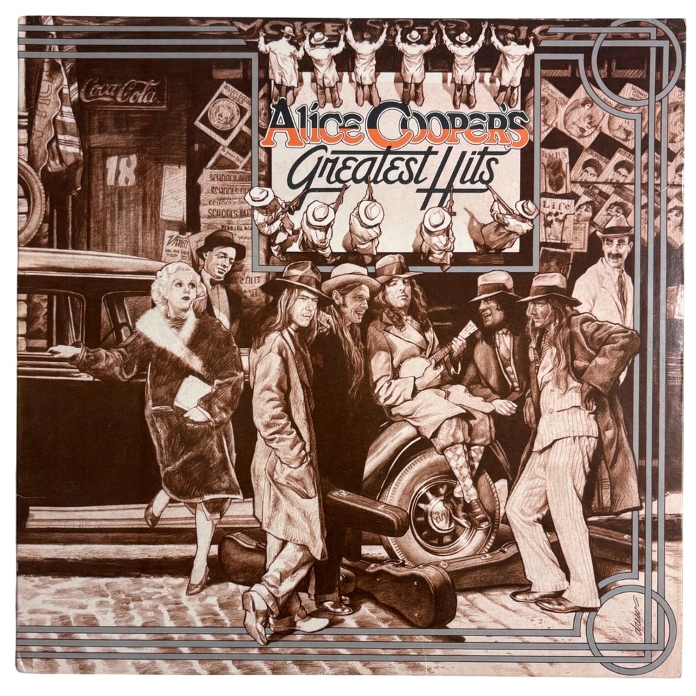 Alice Cooper Greatest Hits Vinyl LP Record BSK 3107 Warner Bros 1974 Rock